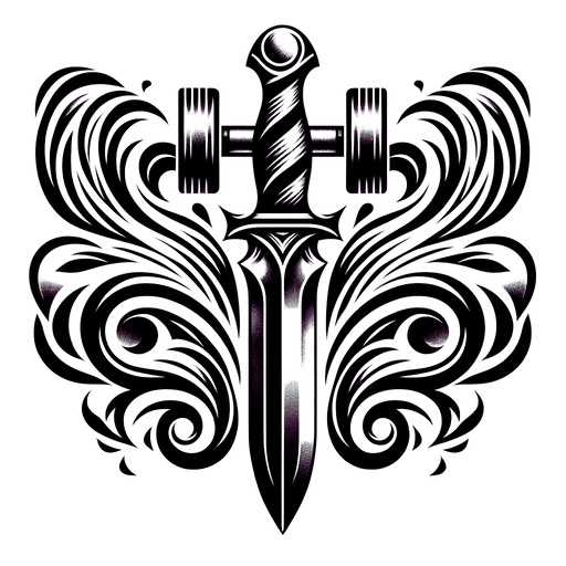 Spiritual Masculinity logo, sword